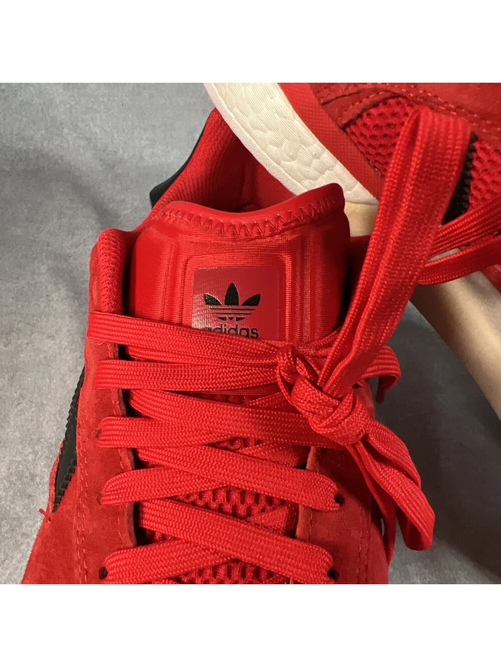 adidas 3ST.004 FY0500 Red  Skateboarding Low Top Suede Men -1233-2I